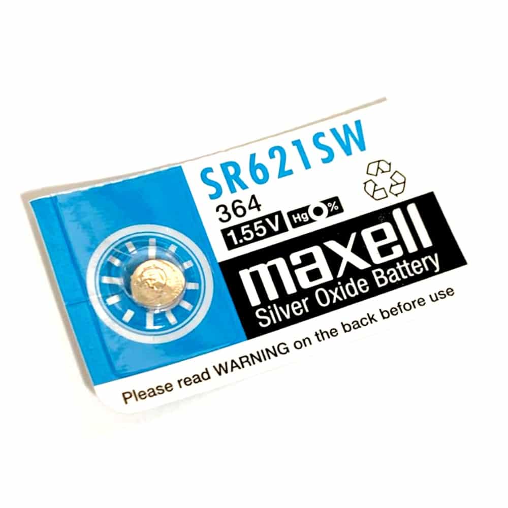 Maxell SR626SW Pila Botón de Óxido de Plata 20 Unidades