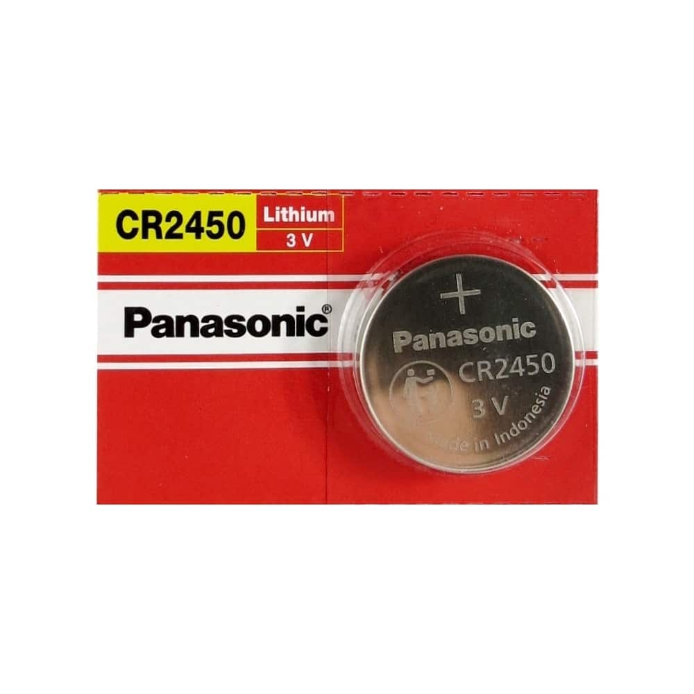CR2450 Panasonic Litio 3v - Pack de 5 - Todopilas Chile